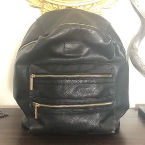 Honest Black City Backpack